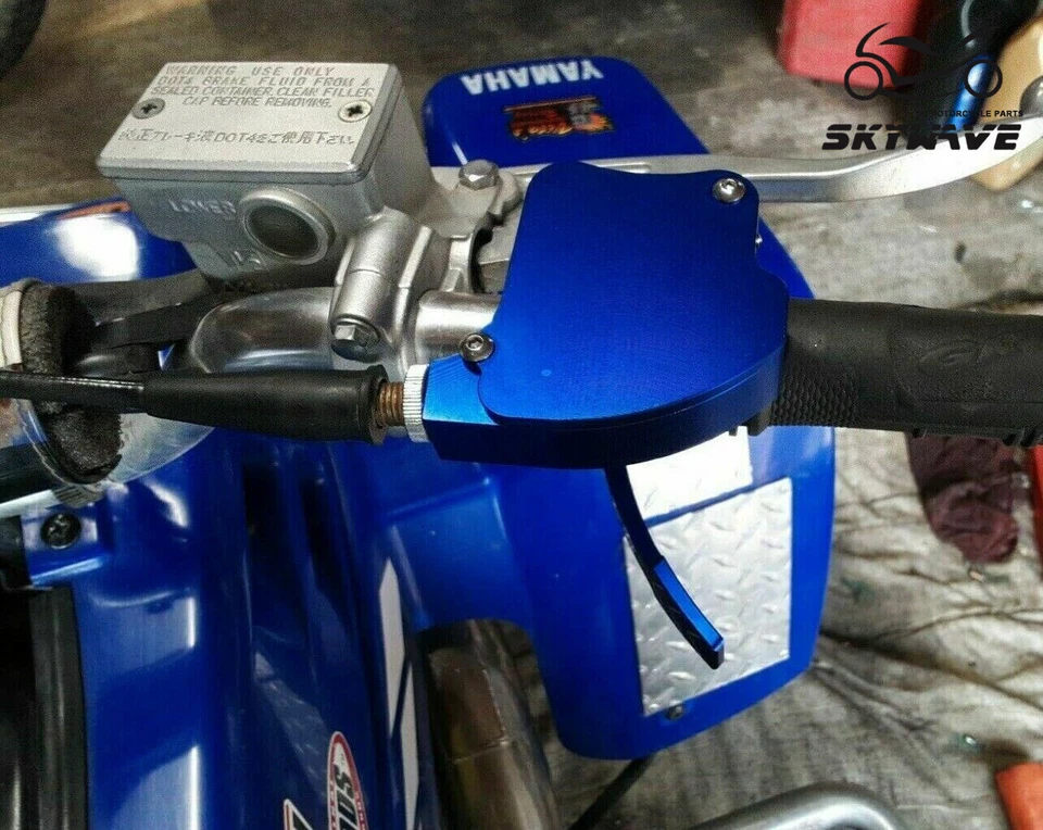 Thumb Throttle Lever Assembly Blue for Yamaha YFZ450 Raptor 700 700R Banshee 350 - Изображение 2 из 4