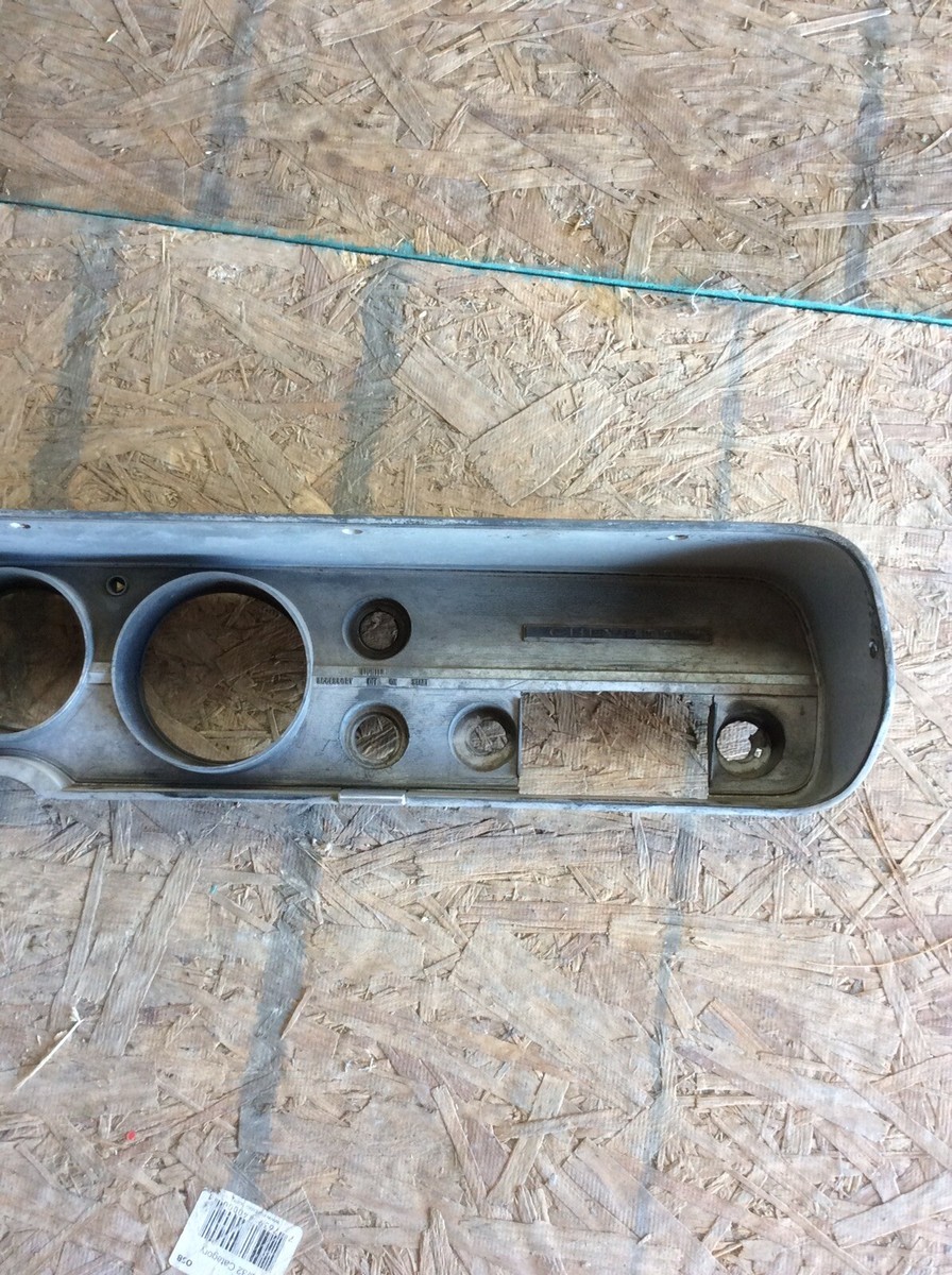 1964 / 65 Chevelle Dash, Non Air Bezel Original | eBay