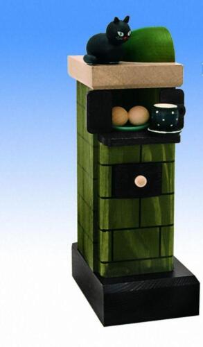Smoking Oven Green With Cat Wxdxh = 7x10x20cm New Smoking Stove Smoke Character