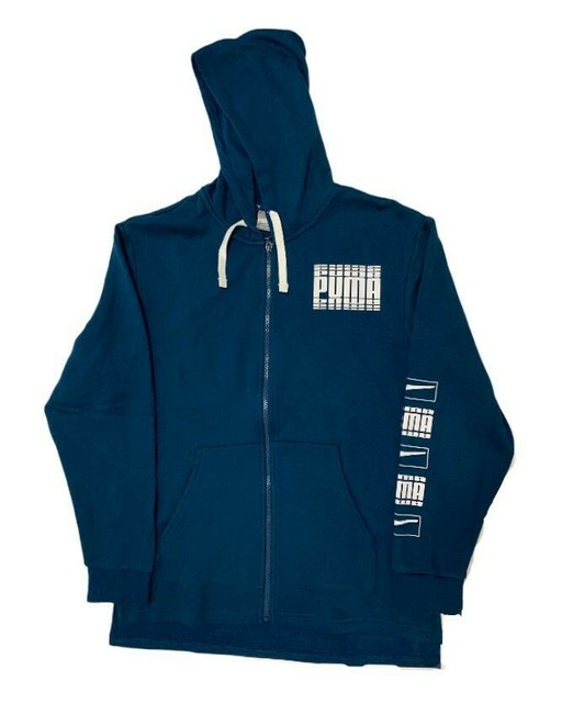 puma script sherpa overhead hoodie