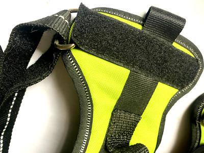 Julius K9 Powergeschirr Hundegeschirr Klett Klickverschuß hellgrün kiwi Gr. mini