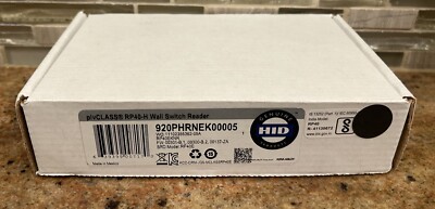 HID Multiclass SE RP40 Wall Switch Reader 920PTPNEK00005 - New