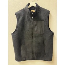 Telluride Clothing Co. Men's Fleece Vest Black Size XL
