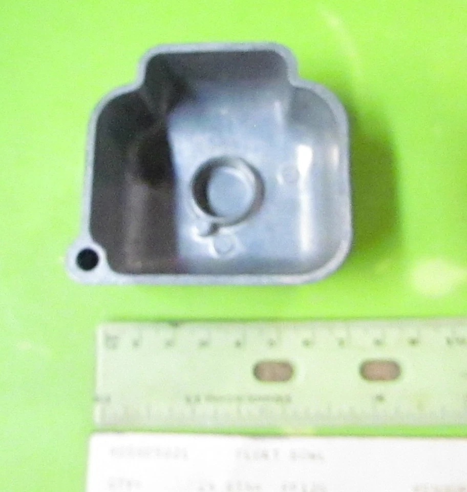 Rickman NOS Zundapp Enduro 125 MX Six Day Bing Carburador Bowl p/n R058 05 021 Foto 3 de 4