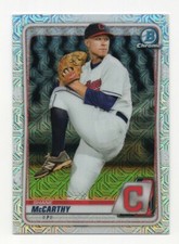 2020 Bowman Chrome Shane McCarthy Mojo Refractor Card