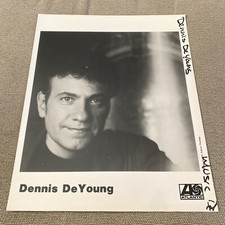 Dennis De Young Press Photo 8x10&rdquo; Styx.