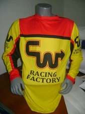 CW OLD SCHOOL BIKE JERSEY CLASSIC BMX JERSEY RACE BIKE SHIRT BMX VINTAGE M FACT