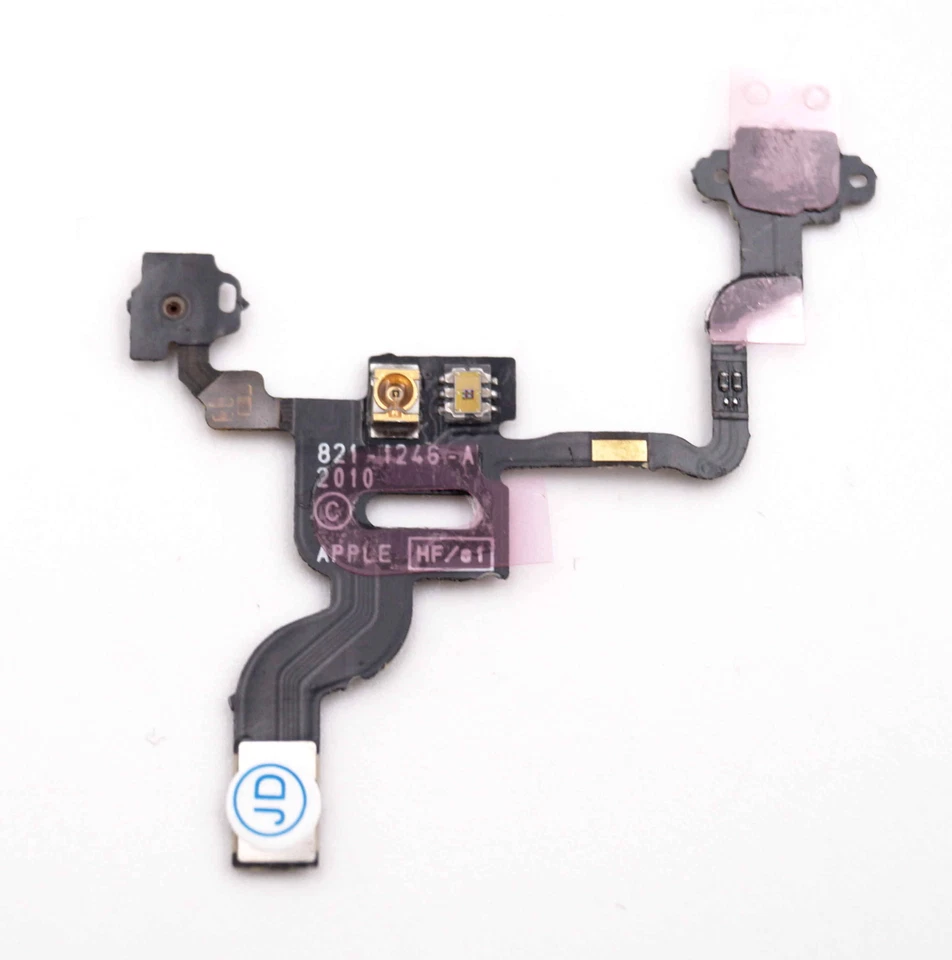 Apple iPhone 4 Power Button Proximity Light Sensor Microphone Flex - Image 2 of 4