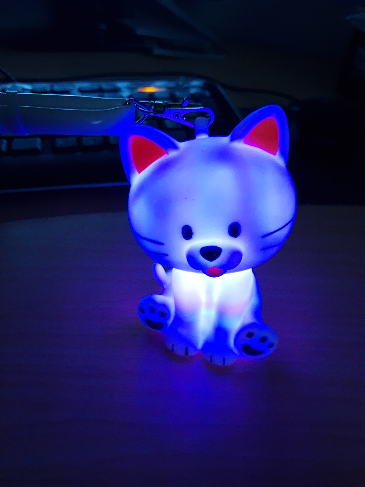 Concert WHITE CAT Multi-Function GLOW Necklace fo… - image 6