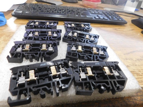 Lot of Allen-Bradley Cat. #: 1492. Style H Terminal Blocks. Qty. 8. Unused - Picture 2 of 3