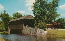 Covered Bridge in Dearborn MI, Michigan at Greenfield Village