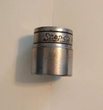 Snap On FS-241 SAE 3/4" Flank Drive Chrome Shallow Socket 3/8" Drive 6 Point