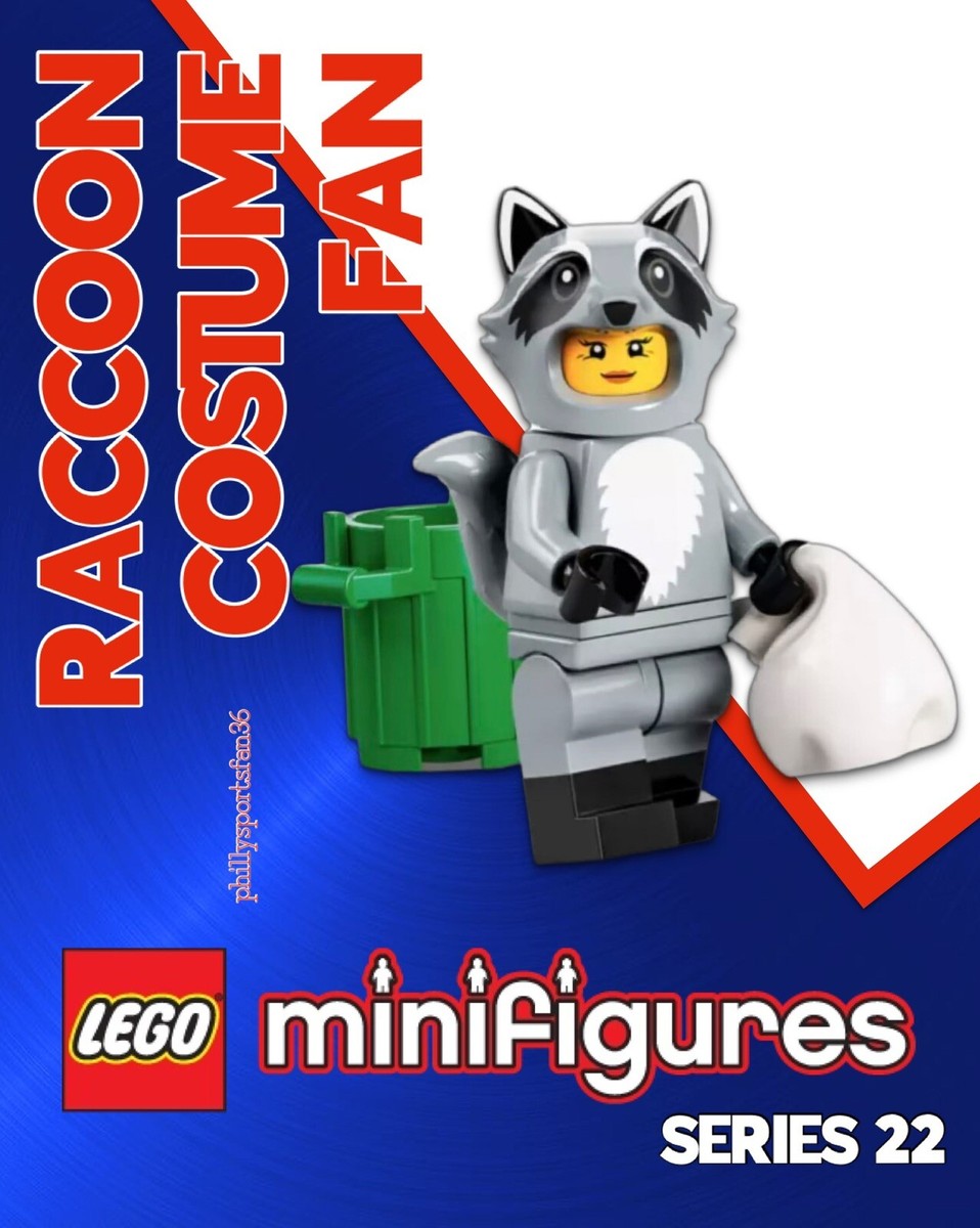 LEGO Series 22 MINIFIGURES Raccoon Costume Fan (71032) New Figure