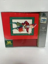 Vintage 30 Drummer Boy Christmas Cards Plus Mark American Greetings NEW 1991
