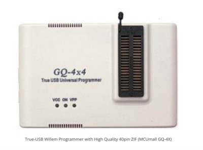 Programmateur De Mémoire GQ-4X4 (PRG-110) Avec Adaptateur TSOP48 - Pour Puces W25Q256, EEPROM, Etc. - USB
