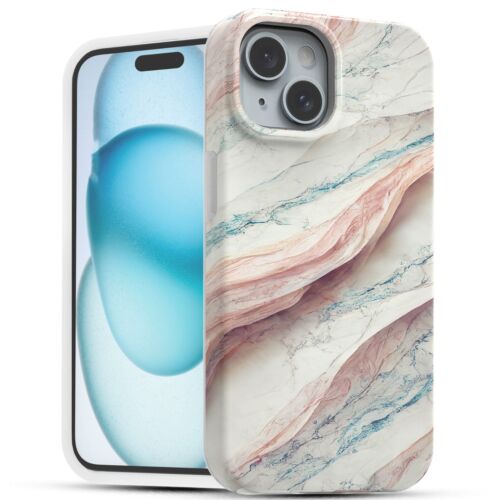 Custodia RANZ per iPhone 15, custodia sottile lucida antigraffio per iPhone 15 - Foto 3 di 41
