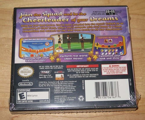 All Star Cheer Squad - Nintendo DS - NEW SEALED! - 第 2/2 張圖片