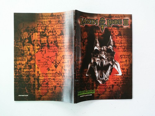 Anleitung/Handbuch/Referenzkarte/Tastatur Lands of Lore 3 für Big Box PC FR - Bild 2 von 4