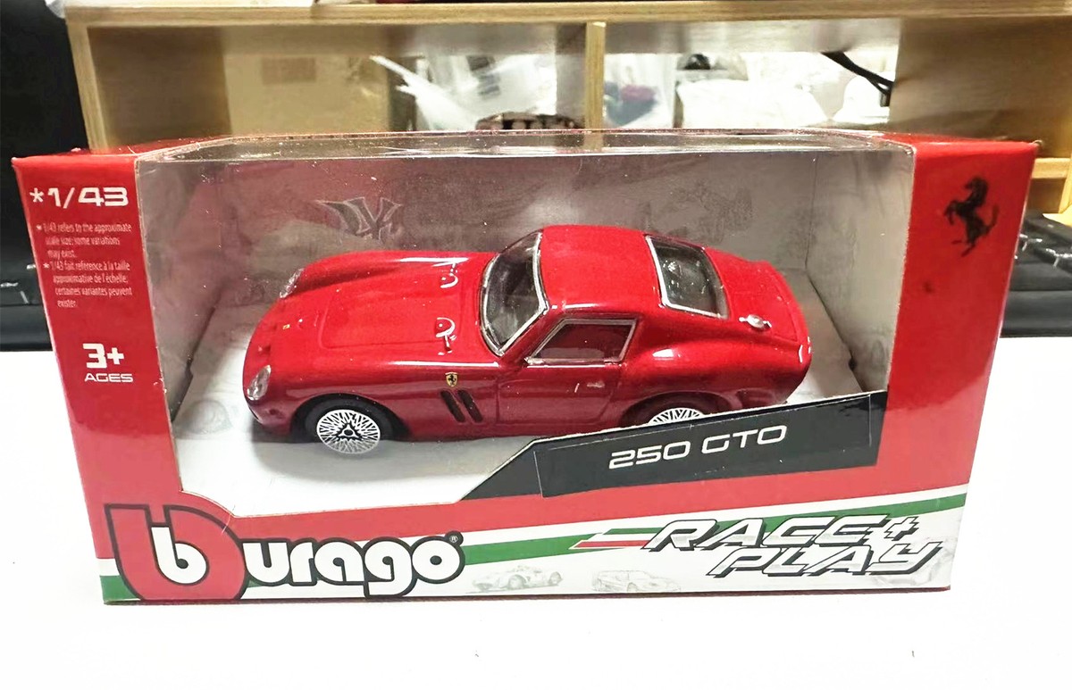 【ブラーゴ】Ferrari 250 GTO ミニカー Amazon.com: Bburago 1962 Ferrari 250 GTO 1: 24 Scale Die