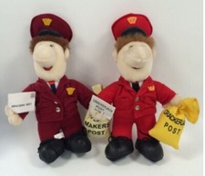 Spielmacher Vintage - Mailman Matte & Crackerjack 38 cm Plüschspielzeug