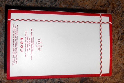 LENOX 2019 BABY's 1st CHRISTMAS SONAJERO Primer ORNAMENTO - - NUEVO en CAJA - Imagen 6 de 7
