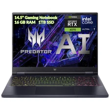 Acer Predator Helios Neo 14 Gaming Notebook Intel Ultra7 GeForceRTX4070 16GB 1TB