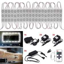 10ft-80ft Waterproof SMD 2835 3 LED Module Injection Light Advertising Sign Lamp