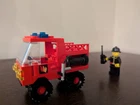 Vintage (1981) LEGO Town - Fire themed set 6650 Fire And Rescue Van - Rare!