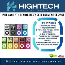 iPod Nano 5th Generation Battery Replacement Service