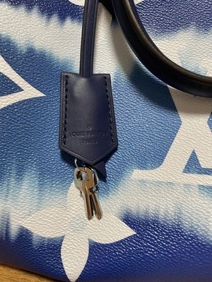 LOUIS VUITTON Speedy 30 Escale Bag M45146 Blue Crossbody Hand