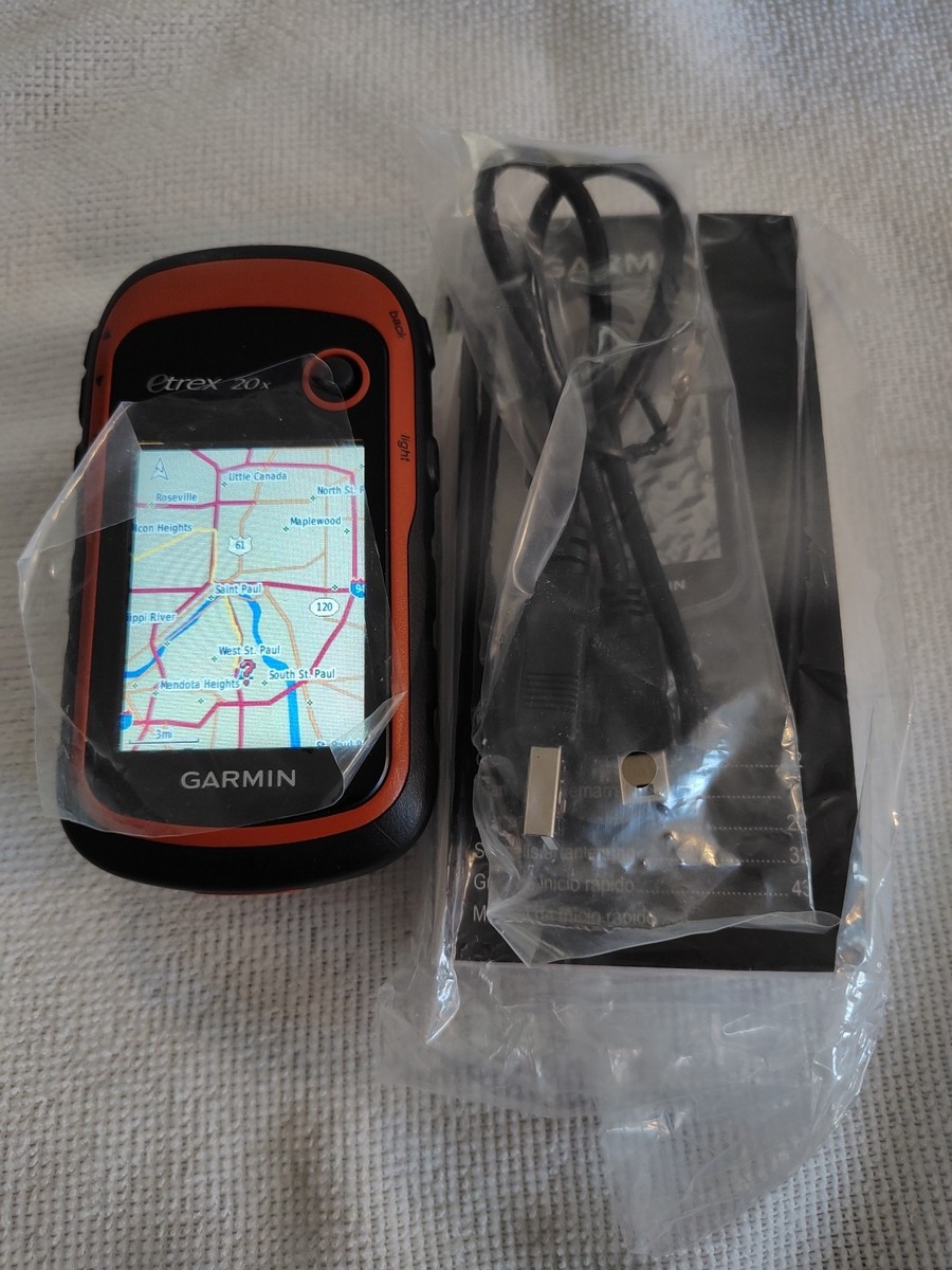 Garmin eTrex 20x Handheld GPS Navigator Complete – Tested | eBay