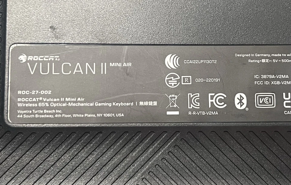ROCCAT VULCAN II MINI AIR | SINGLE REPLACEMENT KEYBOARD KEYCAPS KEYS ROC-27-002 - Image 3 of 3