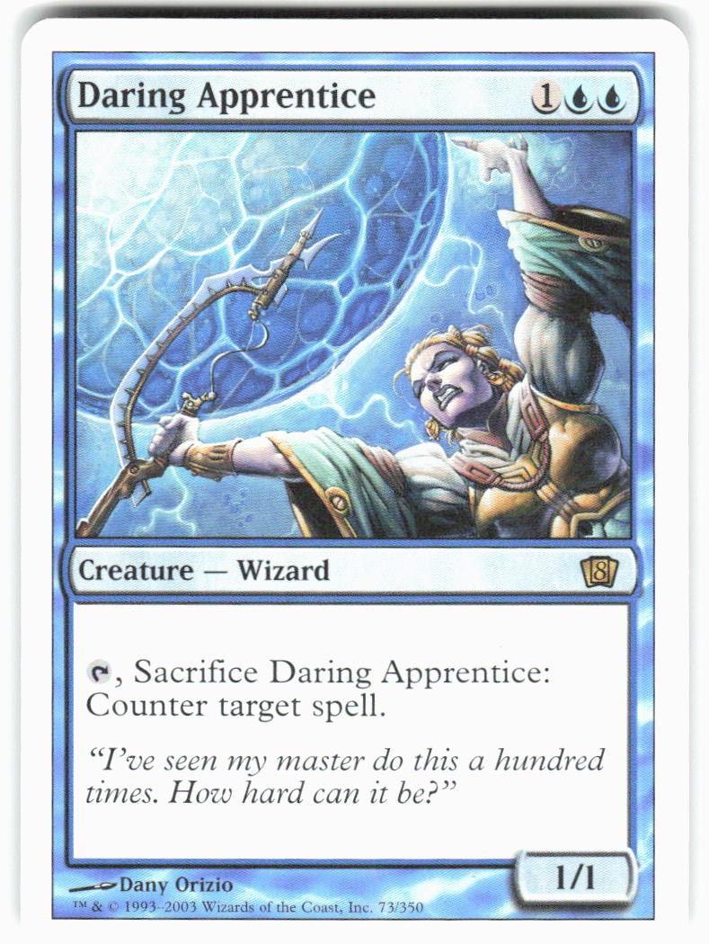 Daring Apprentice R 8th Edition 73 NM