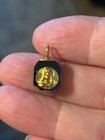 Small 10K Medallion Incased in enamel — photo 1