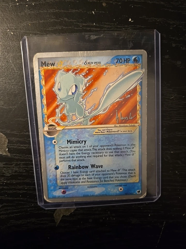 Pokémon TCG 2008 World Championships Mew Delta Species Gold Star - 101/101 - Image 2 of 4