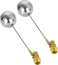 2Pcs Float Valve for Water Tank 3/4 Inch DN20 Water Float Valve Stainless Ste...