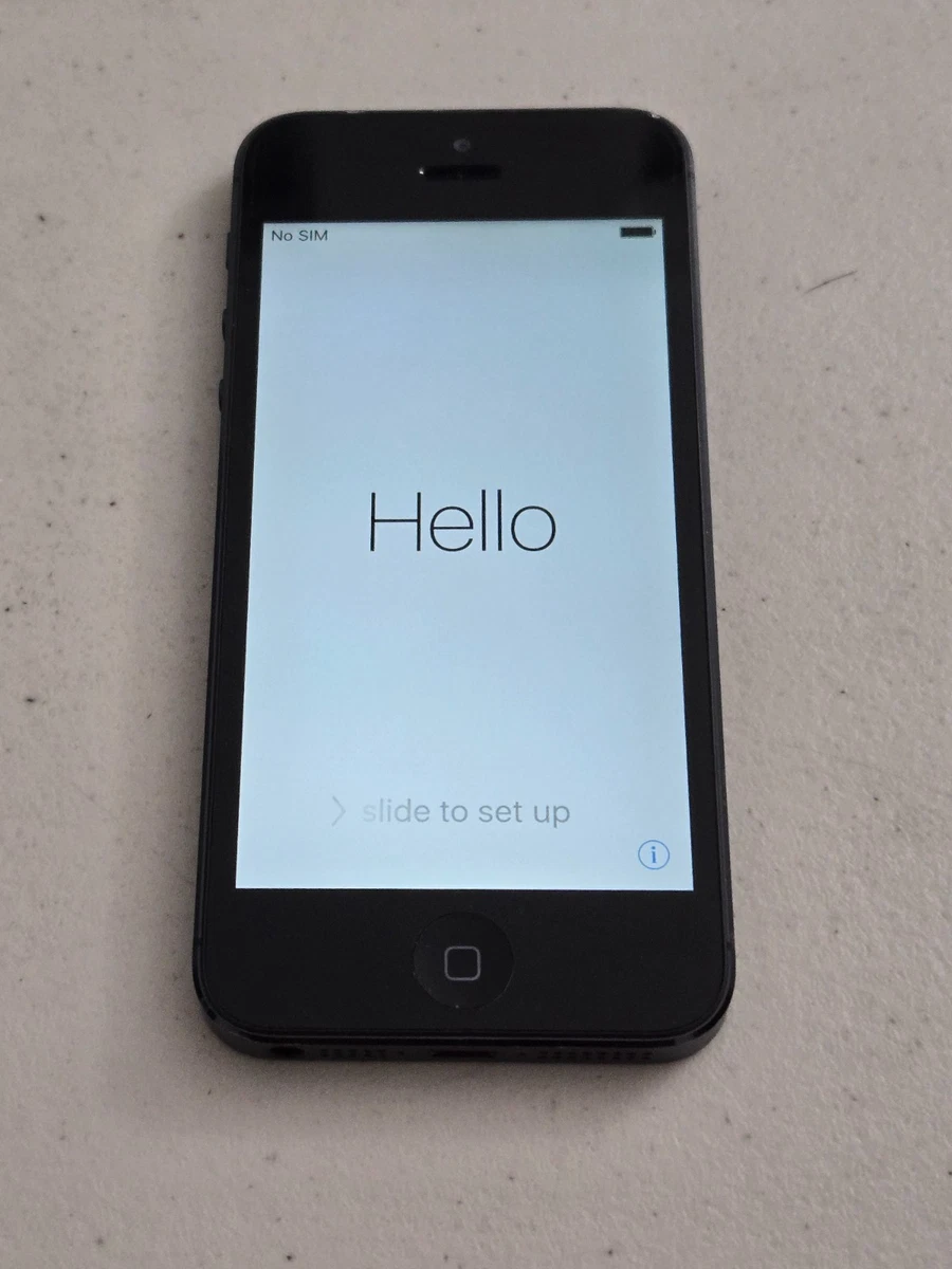 iPhone 5 Gray iOS for sale | eBay