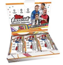 2024/25 Topps UEFA Club Competitions Finest Soccer Hobby Box
