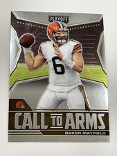 2021 Panini Playoff Football Call to Arms - Baker Mayfield - Cleveland Browns