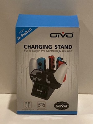OIVO Charging Stand - For N-Switch Pro Controller & Joy-Con (USB-C Cable Incl.)