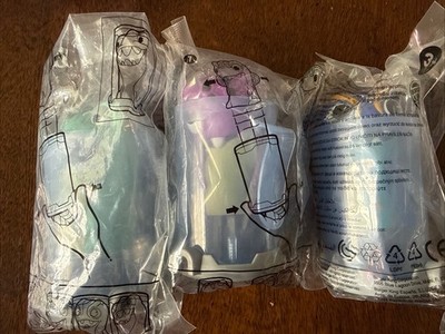 2015 Burger King SlugTerra Slugs lot of 3 w/ Launchers New Sealed