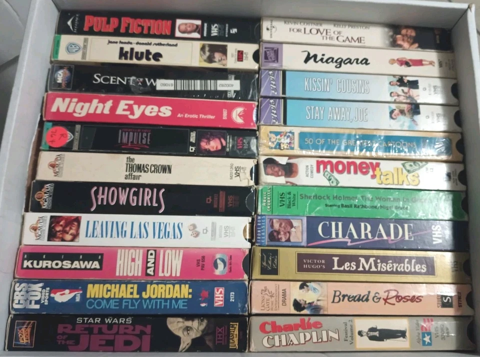 VHS Lot Over 175+ Movies Mixed ~ Action, Drama, Disney, Horror & VHS Tape Player - Image 4 of 4