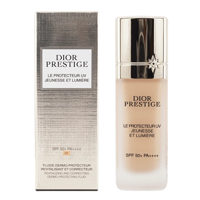 ファンデーション Dior Prestige BB Dior PRESTIGE LIGHT-IN-WHITE LE PROTECTEUR UV Mineral BB or