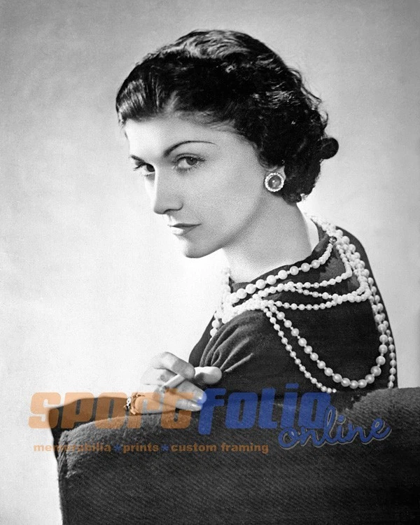 Fashion Designer COCO CHANEL Glossy 8x10 Photo Print Poster