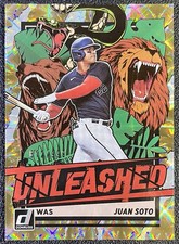 2021 Donruss Juan Soto #UNL14 Unleashed Gold Foil Insert /999