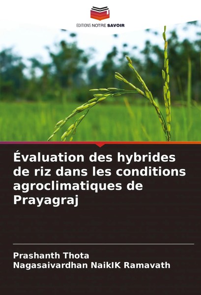 Prashanth Thota (U. A.) | ÉValuation Des Hybrides De Riz Dans Les Conditions...-image