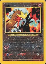 Pokemon TCG - Entei 34 Promo Wizards Black Star Promos Damaged - 721