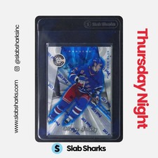 1997 PINNACLE TOTALLY CERTIFIED #100 WAYNE GRETZKY PLATINUM BLUE /3099