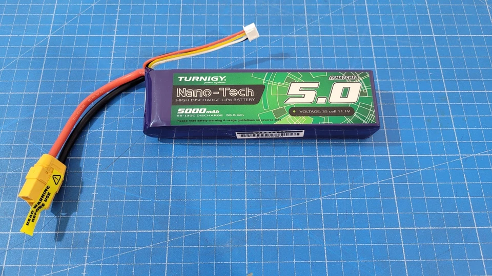 Turnigy 9210000231-0 Nano Tech 5000mah 65-130C 55.5W Battery :0,42_5 - Bild 4 von 4