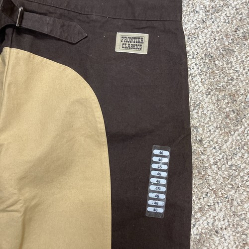 Pantalone uomo Frontier Classics Reenactment taglia 46. Cowboy guerra civile bicolore - Foto 3 di 6